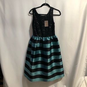 Leifsdottir sequin dress from Anthropologie.